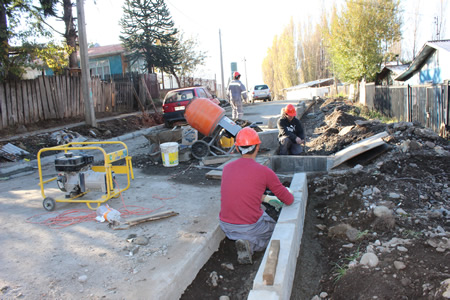 Problema de anegamiento en Chacabuco se está abordando con un proyecto de pavimentación
