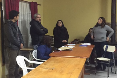 Agrupación se reunió con el director del Serviu, Pedro Durán, para interiorizarse del proceso de licitación para realizar un estudio de suelos en casi 8 hectáreas, que podrían ser utilizados como destino de nuevas viviendas sociales en Puerto Aysén.